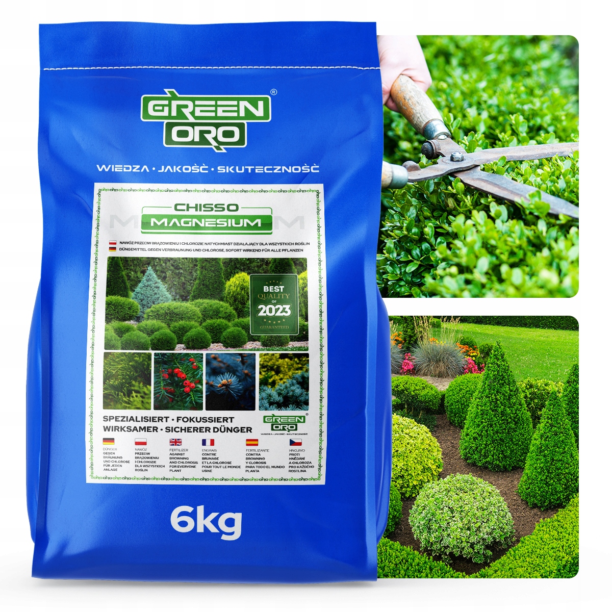 Green Oro viaczložkové hnojivo 6 kg 6,5 l